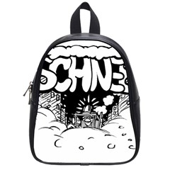 Snow Removal Winter Word School Bags (small)  by Amaryn4rt