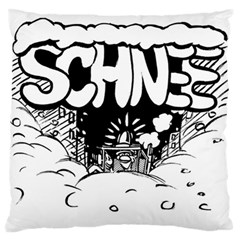 Snow Removal Winter Word Standard Flano Cushion Case (two Sides) by Amaryn4rt