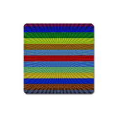 Pattern Background Square Magnet