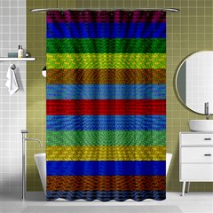 Pattern Background Shower Curtain 48  X 72  (small) 