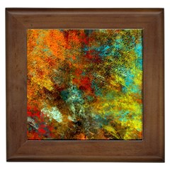 Mixed Abstract Framed Tiles by digitaldivadesigns