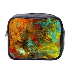 Mixed Abstract Mini Toiletries Bag 2-side