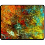 Mixed Abstract Fleece Blanket (Medium)  60 x50  Blanket Front