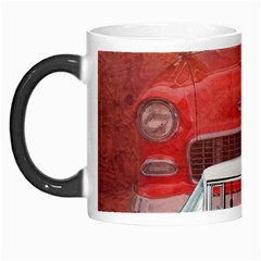 Classic Car Chevy Bel Air Dodge Red White Vintage Photography Morph Mugs by yoursparklingshop