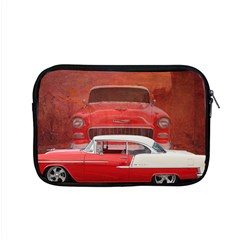 Classic Car Chevy Bel Air Dodge Red White Vintage Photography Apple Macbook Pro 15  Zipper Case by yoursparklingshop