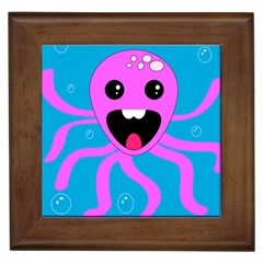 Bubble Octopus Copy Framed Tiles