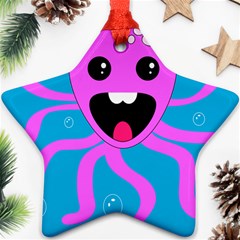 Bubble Octopus Copy Ornament (Star) 