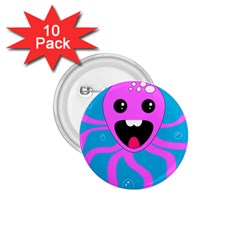 Bubble Octopus Copy 1.75  Buttons (10 pack)