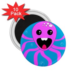 Bubble Octopus Copy 2.25  Magnets (10 pack) 