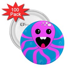 Bubble Octopus Copy 2.25  Buttons (100 pack) 