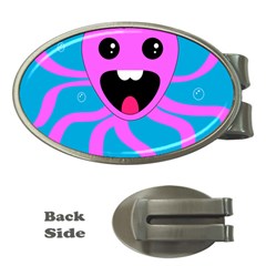 Bubble Octopus Copy Money Clips (Oval) 