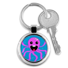 Bubble Octopus Copy Key Chains (Round) 