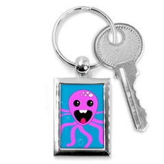 Bubble Octopus Copy Key Chains (Rectangle) 