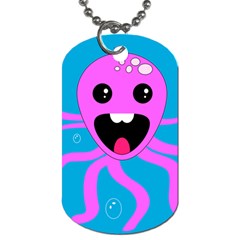 Bubble Octopus Copy Dog Tag (One Side)