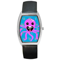 Bubble Octopus Copy Barrel Style Metal Watch