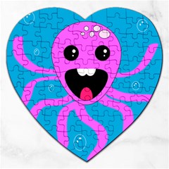 Bubble Octopus Copy Jigsaw Puzzle (Heart)