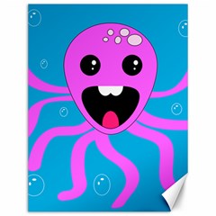 Bubble Octopus Copy Canvas 12  x 16  