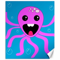 Bubble Octopus Copy Canvas 20  x 24  