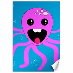 Bubble Octopus Copy Canvas 24  x 36 