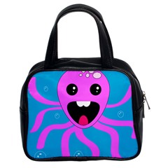 Bubble Octopus Copy Classic Handbags (2 Sides)