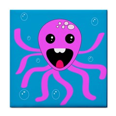 Bubble Octopus Copy Face Towel