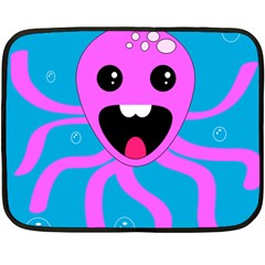 Bubble Octopus Copy Fleece Blanket (Mini)