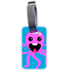 Bubble Octopus Copy Luggage Tags (Two Sides)