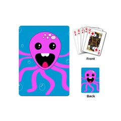 Bubble Octopus Copy Playing Cards (Mini) 