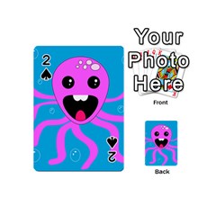 Bubble Octopus Copy Playing Cards 54 (Mini) 