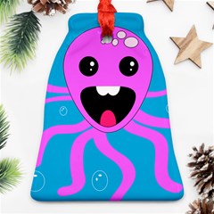 Bubble Octopus Copy Ornament (Bell) 