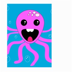 Bubble Octopus Copy Large Garden Flag (Two Sides)