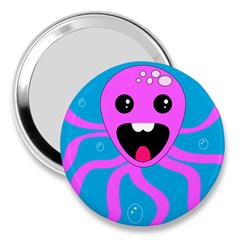 Bubble Octopus Copy 3  Handbag Mirrors