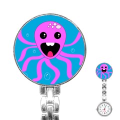 Bubble Octopus Copy Stainless Steel Nurses Watch