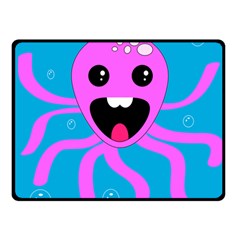 Bubble Octopus Copy Double Sided Fleece Blanket (Small) 