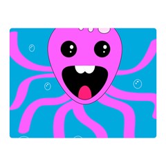 Bubble Octopus Copy Double Sided Flano Blanket (Mini) 