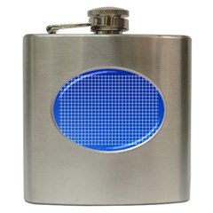 Background Diamonds Computer Paper Hip Flask (6 Oz) by Amaryn4rt