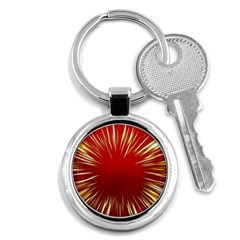 Color Gold Yellow Background Key Chains (round)  by Amaryn4rt