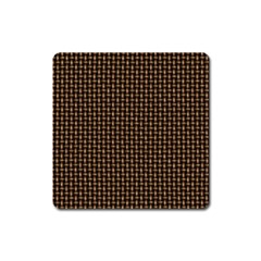 Fabric Pattern Texture Background Square Magnet