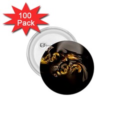 Fractal Mathematics Abstract 1 75  Buttons (100 Pack) 