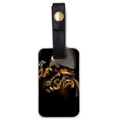 Fractal Mathematics Abstract Luggage Tags (one Side) 