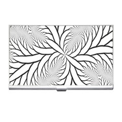 Fractal Symmetry Pattern Network Business Card Holders by Amaryn4rt