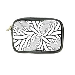 Fractal Symmetry Pattern Network Coin Purse by Amaryn4rt