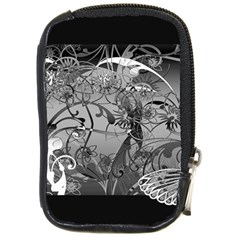 Kringel Circle Flowers Butterfly Compact Camera Cases by Amaryn4rt