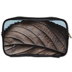 Leaf Veins Nerves Macro Closeup Toiletries Bags 2-side