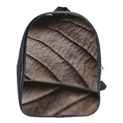 Leaf Veins Nerves Macro Closeup School Bags (xl)  by Amaryn4rt