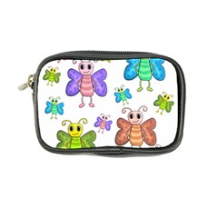 Colorful, cartoon style butterflies Coin Purse