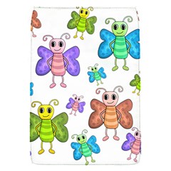 Colorful, cartoon style butterflies Flap Covers (S) 