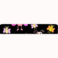 Cute butterflies, colorful design Small Bar Mats