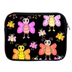 Cute Butterflies, Colorful Design Apple Ipad 2/3/4 Zipper Cases by Valentinaart