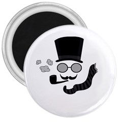 Invisible Man 3  Magnets by Valentinaart